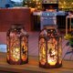 thumbnail image 5 of Juego de 2 faroles solares de metal impermeables con LED – Singingarden, 5 of 9