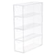thumbnail image 2 of Organizador de maquillaje, 4 cajones, soporte acrílico, bandeja, contenedor, estante de escritorio cosmético para pintalabios, gafas para, 2 of 5