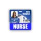 thumbnail image 3 of Porta Credencial Horizontal Azul para Enfermera – Scrubs and Stuff, 3 of 3