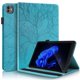 thumbnail image 1 of Funda con relieve del Árbol de la Vida para tablet Samsung Galaxy Tab A8 X200 con soporte, ranuras para tarjetas y soporte para lápiz óptico. Azul, 1 of 6