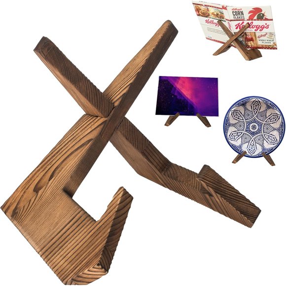 Atril para recetas Canareen de madera plegable