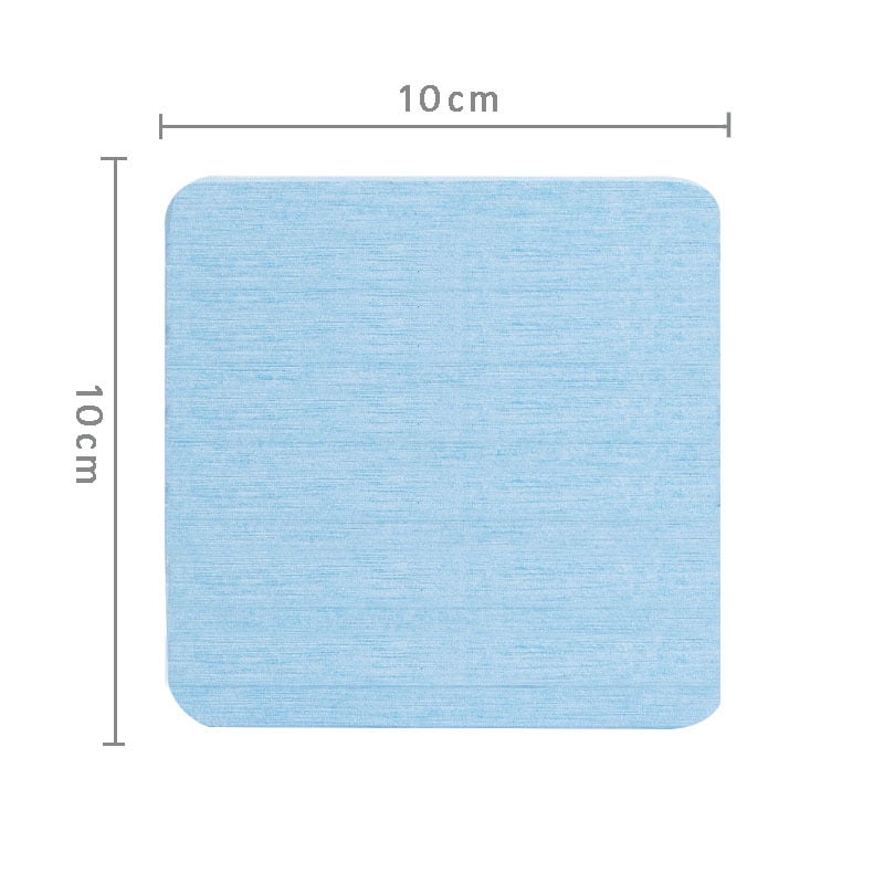 Xmhytop - Set De 2 Rectángulo Portavasos De Diatomita Absorbentes Ligeros Y Naturales Para Hogar Y Oficina 10*10cm Rosa