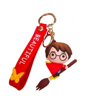 Estoykuku - Llavero Harry Potter En Escoba Nimbus 2000 Quidditch