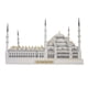thumbnail image 4 of Kits De Modelos De Arquitectura De Mezquita De Turquía, Kits De Construcción DIY Para Cumpleaños De Escritorio, 4 of 5