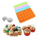 thumbnail image 1 of 100 Capsulas Para Hornear 4cm + Molde Muffin Mini 24 Cupcake Multicolor, 1 of 11