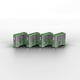 thumbnail image 2 of Bloqueador de puertos USB Lindy - Pack de 4 verdes (40451), 2 of 5
