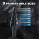 thumbnail image 3 of Broca escalonada SHARPTOOL M2 HSS de 1/4 a 3/4 pulgadas para metal, 3 of 3