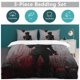 thumbnail image 5 of Pennywise Bedding Set Duvet Cover Comfortable and Lightweight Cartoon Bedding 3 Piece Bed Set, 5 of 5