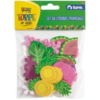 Set De Stickers Tropicales 1 Un Torre