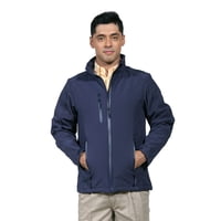 90 Grados - Chaqueta Softshell Hombre Azul Marina Talla S