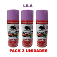 Toro Negro - Pintura En Spray Pack 3 Unidades Color Lila