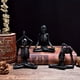 thumbnail image 2 of 1pc See Hear Speak No Evil Mini Skeleton Figurines - Perfect for Halloween, Gothic Home Decor, and Office Desk Decorations, 2 of 4