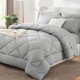 thumbnail image 1 of suxuMhao Juego de Ropa de Cama Queen Acolchado con Patrón de Diamante, Juego de Edredón Tamaño Queen, Juego de Edredón para Cama con Funda de Edredón y Fundas de Almohada - 3 Piezas,1 Funda de, 1 of 4