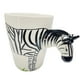 thumbnail image 2 of Taza creativa de ceramica (cebra), 2 of 2
