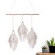 thumbnail image 1 of Tapiz de pared bohemio tejido a mano, ideal para regalar, dormitorio, sala de estar, decoración del hogar o boda, 45 x 90 cm, beige., 1 of 8