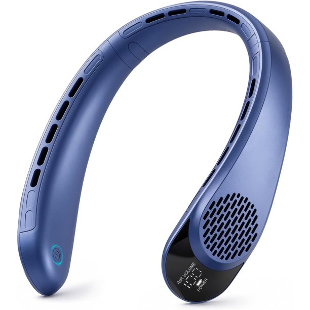 ASNUG Neck Fan, ventilador personal de cuello recargable por USB, batería de 4000 mAh