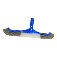 Magideal - Cepillo De Limpieza Para Piscinas, Cepillo De Pared, Pieza Portátil, Borde Curvado, Cepillo De Cerdas De Nailon Para Piscinas Elevadas, Baños, Spa, Ja