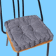 thumbnail image 4 of Xiao Hua Cojín Cuadrado Gris Oscuro para Silla de Comedor -1 Pieza, Cojín tatami Ultrasuave de 17.72 X 17.72 X 3.54 Pulgadas, Adecuado para Cojines de Sillas de Comedor de Cocina, Terrazas y Oficinas, 4 of 6