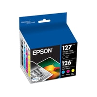 Paquete Combinado De Tintas Epson 127 Durabrite Ultra Black & Color