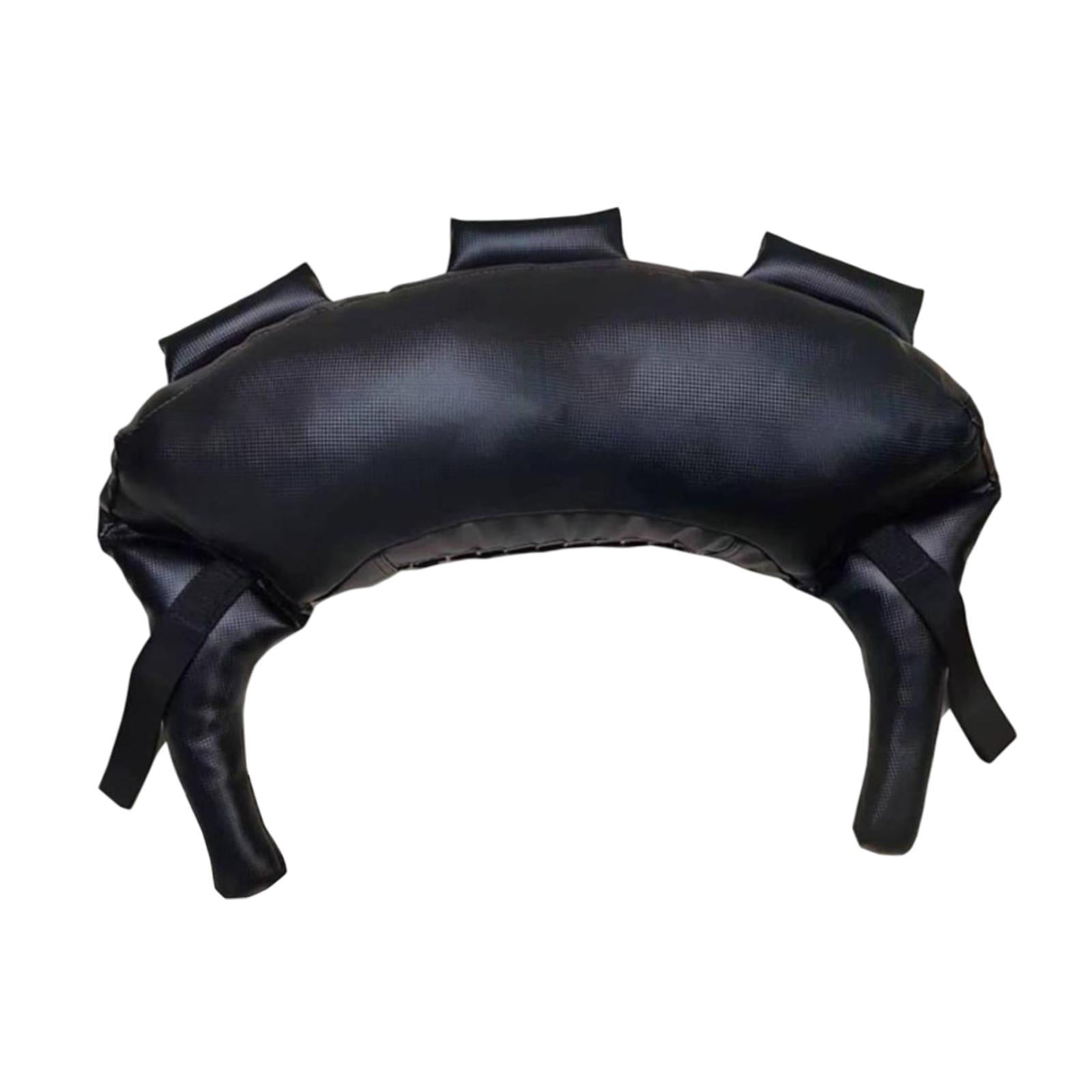 Magideal - Bolsa De Potencia Llena Fitness Bolso De Arena Vacío Bolsa De Entrenamiento De Pesas Para El Entrenamiento De Arena Para El Gimnasio En Casa Equipo De Negro