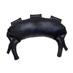 Magideal - Bolsa De Potencia Llena Fitness Bolso De Arena Vacío Bolsa De Entrenamiento De Pesas Para El Entrenamiento De Arena Para El Gimnasio En Casa Equipo De Negro