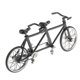 thumbnail image 2 of Escala 1:16 Bicicleta Tándem Bicicleta Modelo Réplica Juguete Coleccionable Completo Negro, 2 of 3