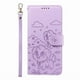 thumbnail image 3 of Funda Cartera para iPhone 16 Pro Perro Cachorro Grabado con Tarjetas Soporte Correa Morado, 3 of 6