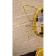 thumbnail image 5 of Espejo De Color Dorado, Diseño De Cara De Gato, 5 of 5