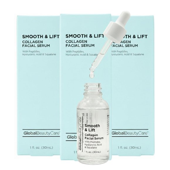 Global Beauty Care Smooth Lift Collagen Facial Serum Hydra