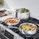 thumbnail image 3 of Batería de cocina Cuisinart PCT-12 de acero inoxidable triple capa, 12 piezas, 3 of 8