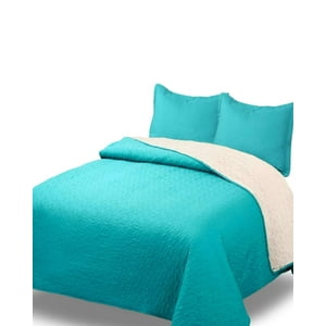 Genérico - Cubrecama Quilt Sherpa King 250X270 22
