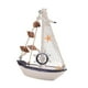 thumbnail image 2 of Modelo De Velero, Artesanía Mediterránea, Decoración Del Hogar Para Regalos, Timón De Escritorio Para Sala De Estar, 2 of 3