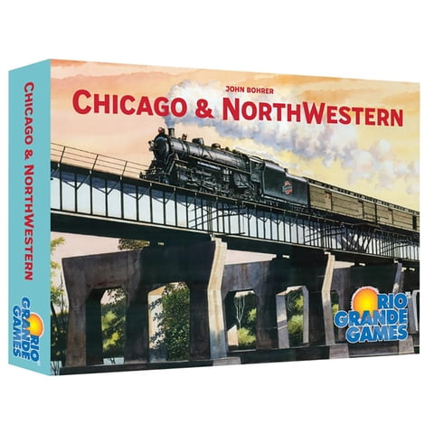 Juego De Mesa Rio Grande Games Chicago & Northwestern Railroad