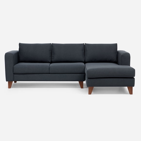 Sofa Parma Derecho Tela Grafito