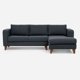 thumbnail image 1 of Sofa Parma Derecho Tela Grafito, 1 of 6