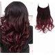 thumbnail image 1 of suxuMhao Peluca, Peluca Sintética de Encaje Frontal Peluca Rizada con Aspecto Natural, Pelucas de Encaje de 18 Pulgadas de Negro a Rojo Oscuro Pelucas Sintéticas Peluca de una Sola Pieza sin, 1 of 2