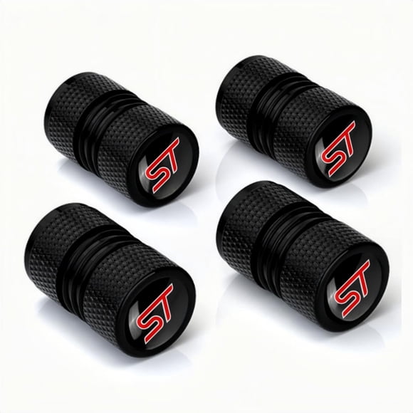 Tapones de válvula para neumático JULOPO 17x11 mm negro ST Line (paquete de 4)