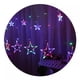 thumbnail image 1 of Guirnalda De Luces Estrellas Cascadas Navidad Decoracion Multicolor, 1 of 3