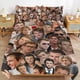 thumbnail image 1 of Chris Hemsworth Bedding Sets Ultra Soft Skin-Friendly Duvet Cover 3 Piece, Cute Comforter Cover Bed Set for Boys Girls Kids, 1 of 5