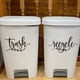 thumbnail image 1 of 1 Sheet, Trash Can Text Vinyl Sticker Diy Pvc Home Decoration Accessories Vinyl Self Adhesive Wallpaper, 1 of 4