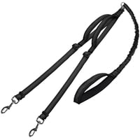 Xusx111 - Doble Correa Para Perros, Sin Enredo Doble Correa, Plomo Reflectante De Entrenamiento Para Caminar, Manijas Acolchadas Cómodas Para 2 Perros