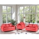 thumbnail image 2 of Living Asiria 321 - Cuero Sintetico Pu Rojo, 2 of 10