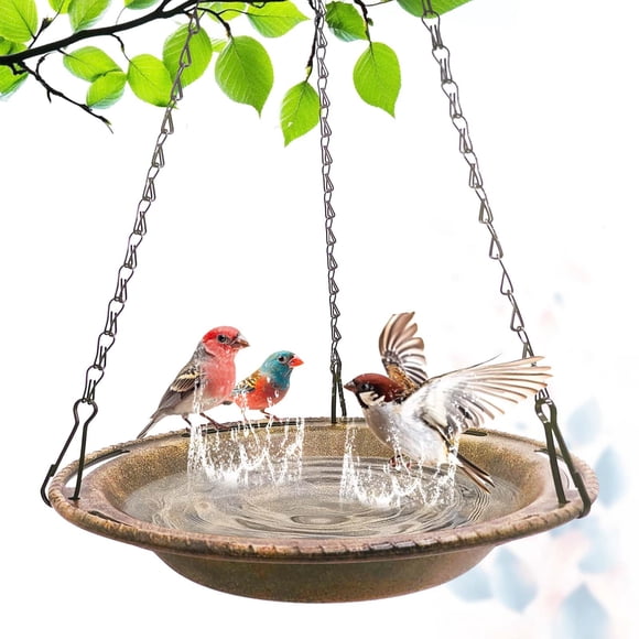 Baño para pájaros colgante VIHSIPR 30 cm Bronce Antiguo