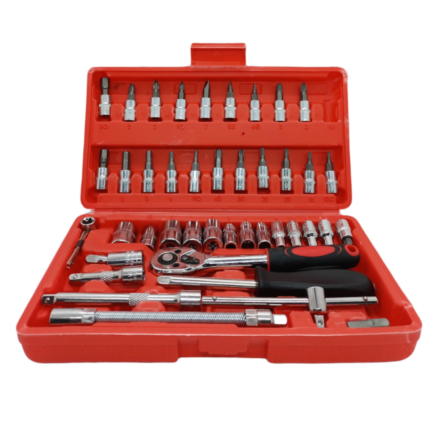 Importclick - Juego Caja Set Dados Herramientas Chicharra 46 Piezas