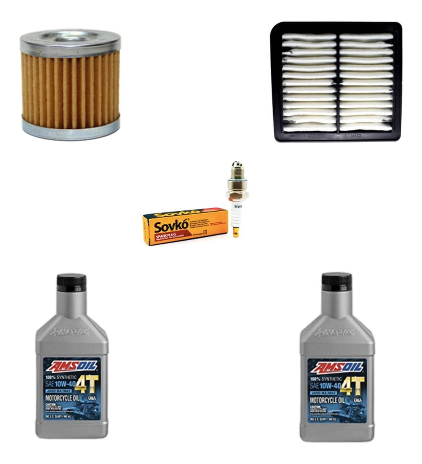 Genérico - Kit De Mantencion Suzuki Gixxer 250 / 2L + Filtros + Bujia