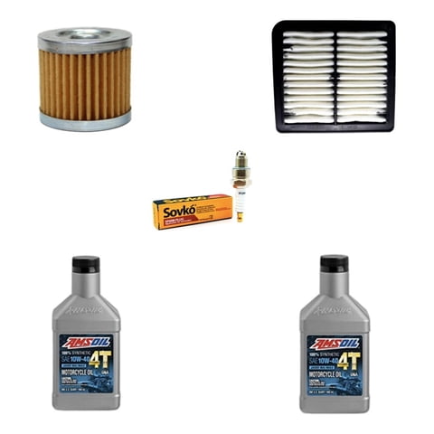 Genérico - Kit De Mantencion Suzuki Gixxer 250 / 2L + Filtros + Bujia