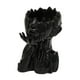 thumbnail image 2 of Macetero De Cabeza, Maceta De Resina Para Cara, Estatua De Jardín Novedosa, Maceteros De Cara, Color Negro, 2 of 5