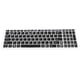 thumbnail image 2 of Cubierta De Teclado Protector De Piel De Silicona Para ASUS Laptop Notebook Slim Black, 2 of 3