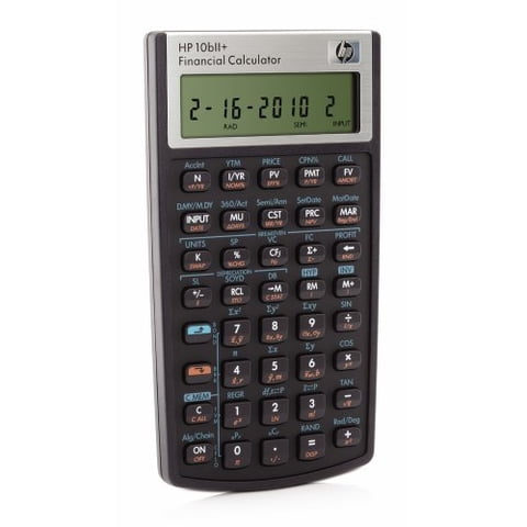 Calculadora Financiera Hp 10Bii+