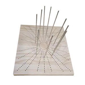 Bothyi - Tablero De Bloqueo De Ganchillo Con Tapete De Bloqueo De 10 Pines Para Tejer Y Hacer Ganchillo